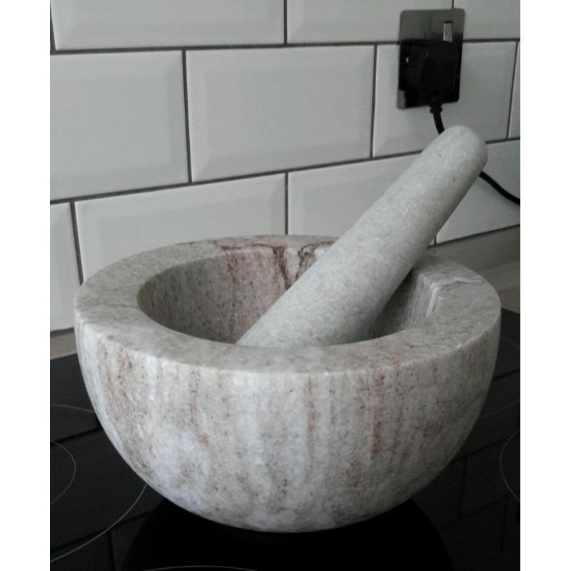 Pestle and mortar