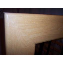 A Lovely Large CONRAN Wall Mirror. Solid Maple. Square Mirror. 120cm. Solid Wood. + I CAN DELIVER