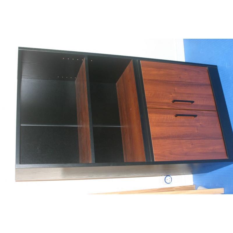 Bookcase with cupboard
