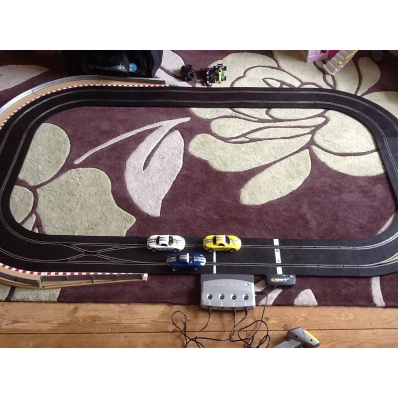 Scalextric Triple Ignition Digital plus rare Batman Tumbler