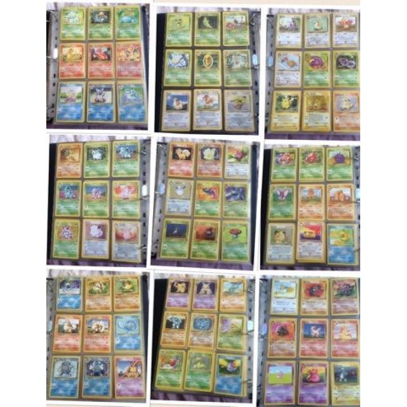 Full set of Pokemon cards 102/102 over 100 mint cards