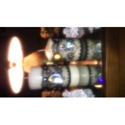 Pair of Home made Candles