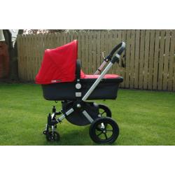 Bugaboo Cameleon/Chameleon 2nd gen Travel System with Pram and Pushchair.Birth-4yearsGreat-condition