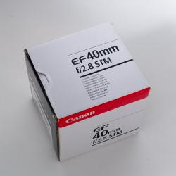 Canon ef 40mm STM F2.8 pancake lens