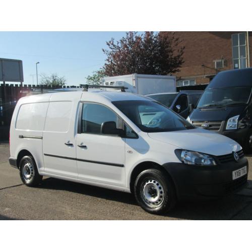 2011 61-REG Volkswagen Caddy Maxi 1.6TDI 102BHP C20 LONG. FINANCE. RARE VAN