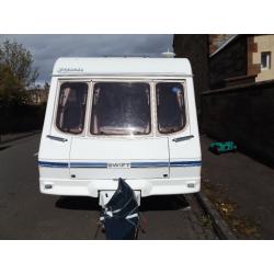 2 Berth Swift Duette Classic-Special Edition Jura by Knowepark -Yr 2000 Many extras & serviced Apr16