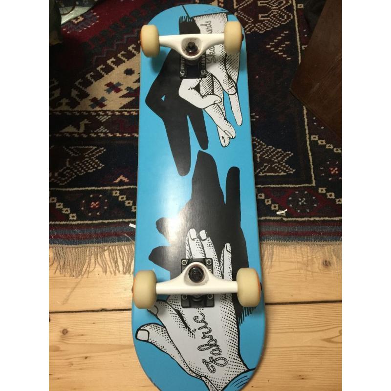 Fabric Skateboard, 8.5 deck, great for beginners!