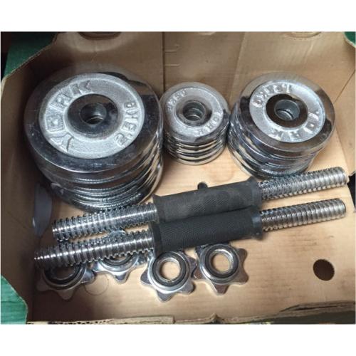 York dumbbells weight set