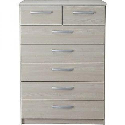 New Hallingford 5+2 Drawer Chest - Light Oak