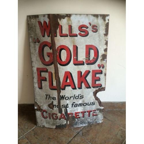Old Tobacco metal sign