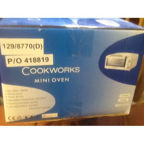 Cook works Mini Oven