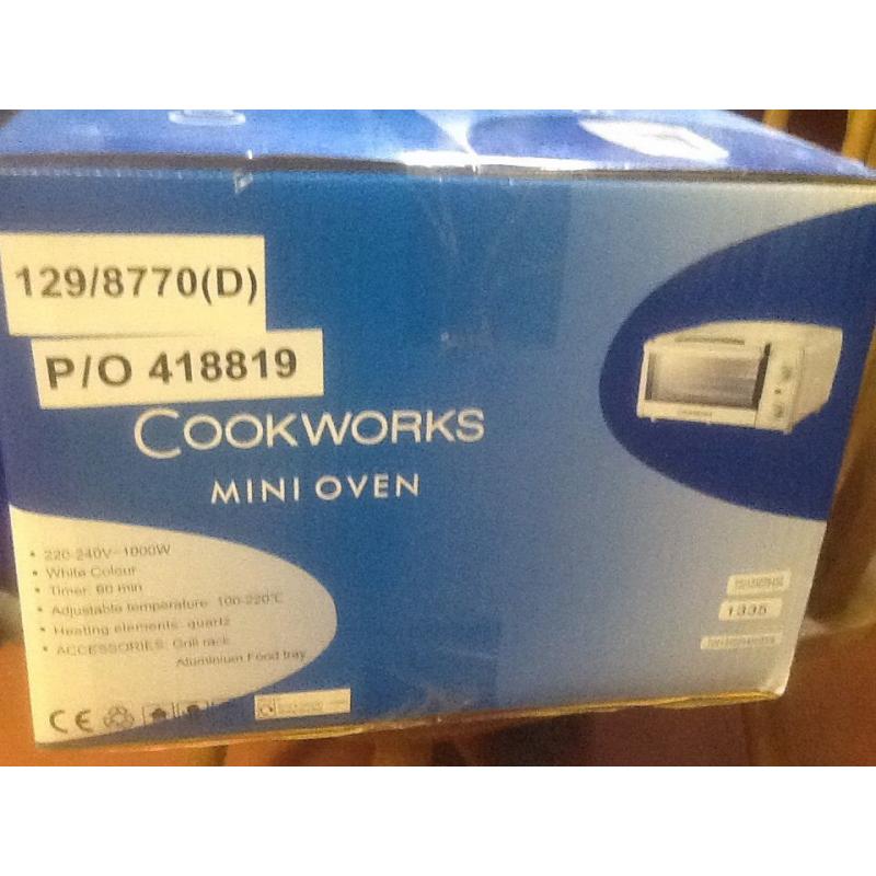 Cook works Mini Oven