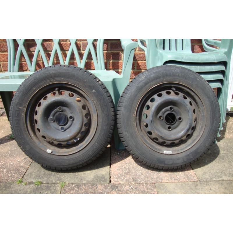 Tyres 145 80 13 on Vauxhall corsa rims