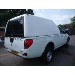 MITSUBISHI L200 DI-D 4X4 4WORK S-C, White, Manual, Diesel, 2013 TRUCKMAN TOP