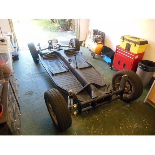 VW Beetle restored rolling chassis with V5 for project car or buggy
