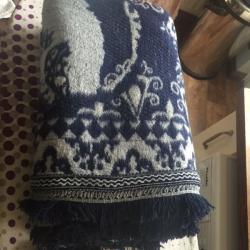 Woollen throw