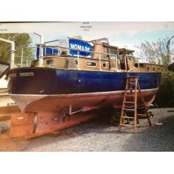 Teak river cruiser