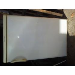 white fridge