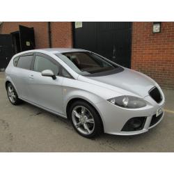 2007 (57) SEAT LEON TDI DPF FR DIESEL 6 SPEED Part exchange available /Credit & Debit cards accepted