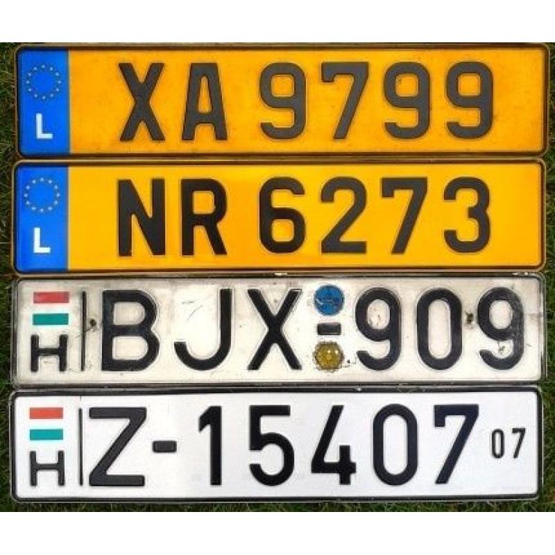 Number Plates