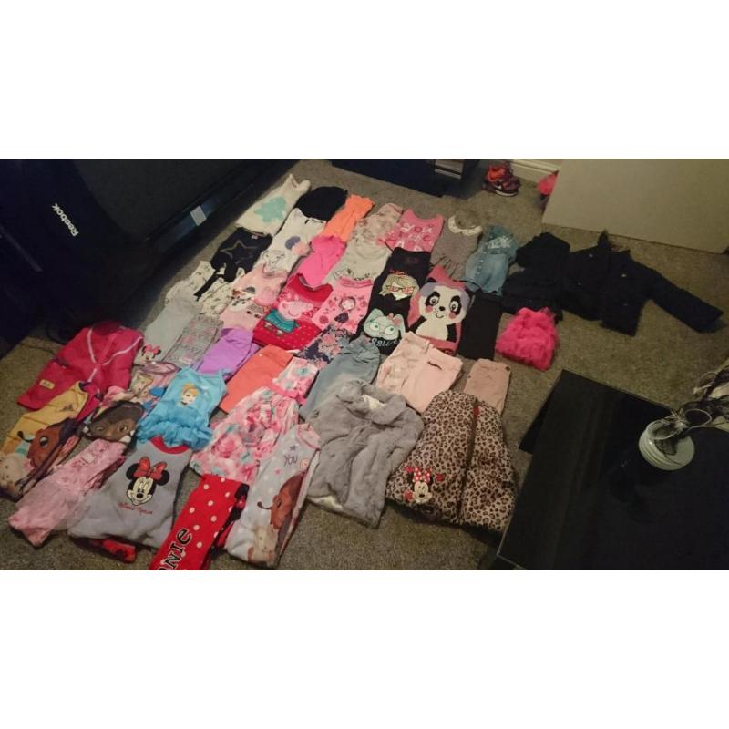 Girls clothing bundle age 2-3