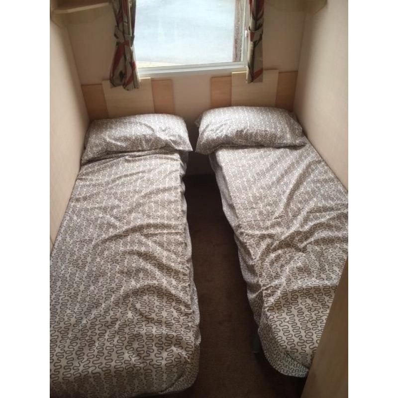 private caravan sale on 5 star owners only site. 2 bed. quick sale please