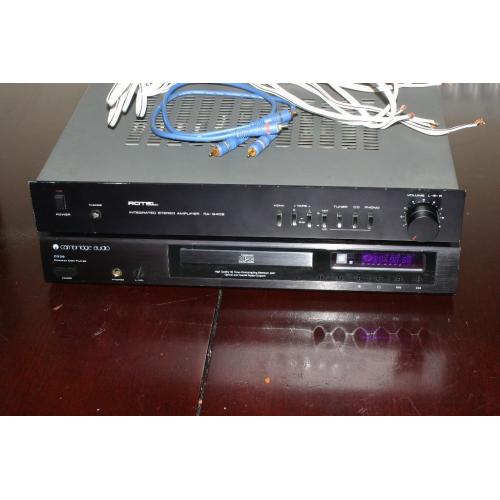 Seperates Hi Fi. Rotel ,Mission ,Cambridge Audio MM MC phono stage