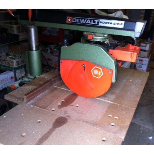 DEWALT POWER SHOP DW 1251 RADIAL ARM SAW