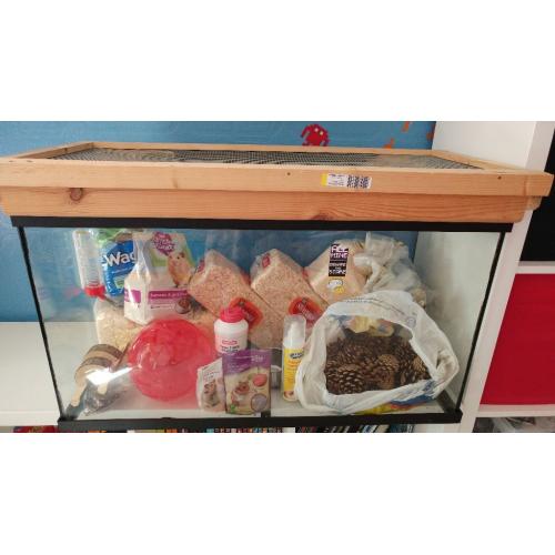Gerbil tank plus everything in picture