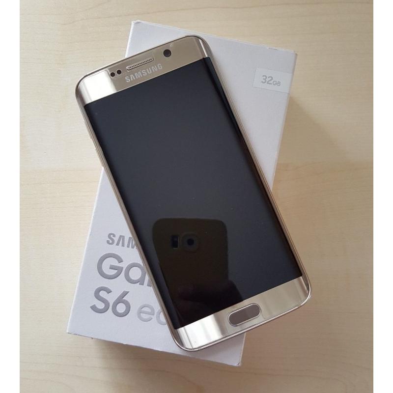 Samsung Galaxy S6 Edge - 32GB - Gold Platinum Unlocked [Swap for iPhone 6S or 6S Plus] CAN DELIVER!