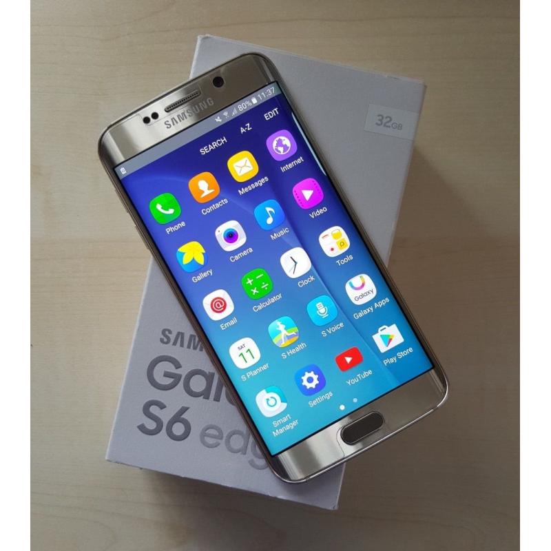 Samsung Galaxy S6 Edge - 32GB - Gold Platinum Unlocked [Swap for iPhone 6S or 6S Plus] CAN DELIVER!