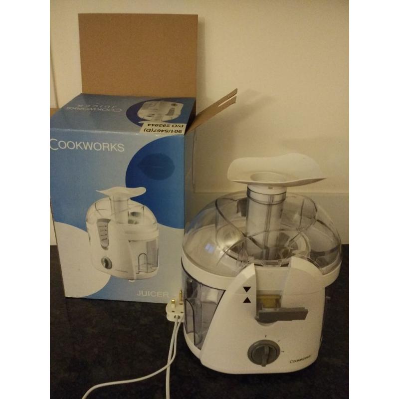 Cookworks juicer - used twice