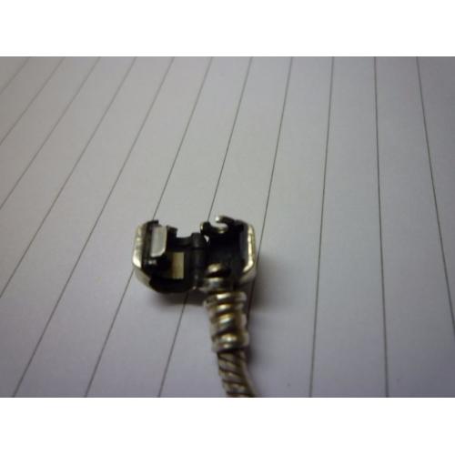 genuine 19cm pandora bracelet, and 4 real pandora charms
