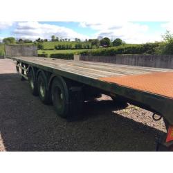 SDC 45ft flat trailer
