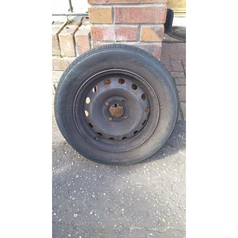 4x Wheels (inc. Tyres) BRAND NEW - strengthened (ideal for Van)