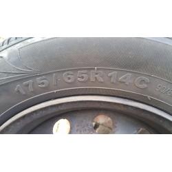 4x Wheels (inc. Tyres) BRAND NEW - strengthened (ideal for Van)