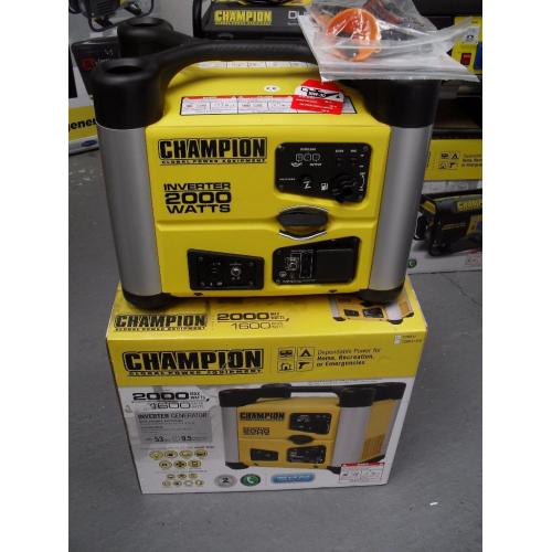 CHAMPION 2000 WATT PETROL INVERTER PORTABLE GENERATORS , BALLYNAHINCH,
