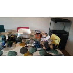 64L interpret fish tank with stand and accessories