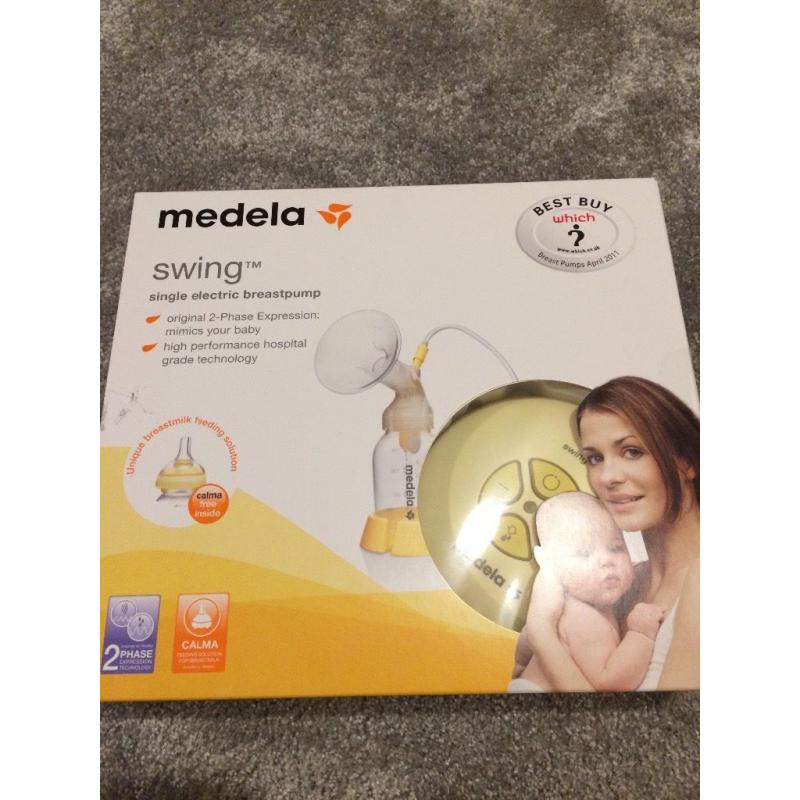 Medea Swing Single Electric Breastpump & Spare Valve Replacements