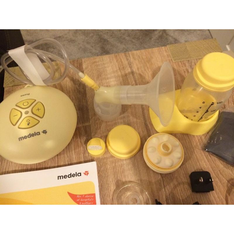 Medea Swing Single Electric Breastpump & Spare Valve Replacements
