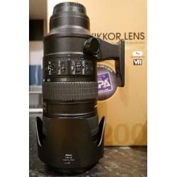 Nikon 70-200mm 2.8 VRII Lens with a 1.4 converter