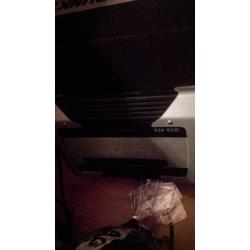 Sony car stereo with blaupunkt amp and sub