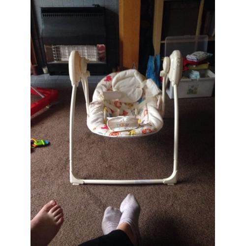 Baby swing