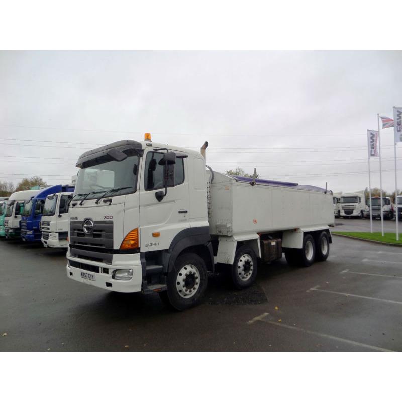 2007 (57) HINO FY 3241 8x4 Insulated Tarmac Tipper