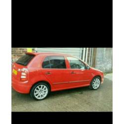 Skoda fabia vrs wheels with matching tyres