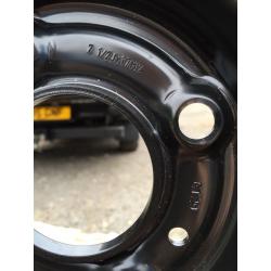 17x7.5 steel wheels 4x108 (BRAND NEW BOXED)