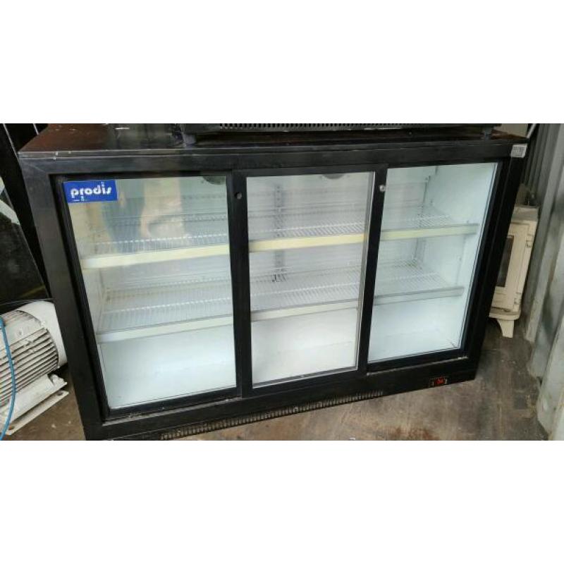 Produs Triple Door Pub Bar display Fridge