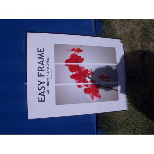 Black Picture Frame 60 x 80 cm AS NEW.