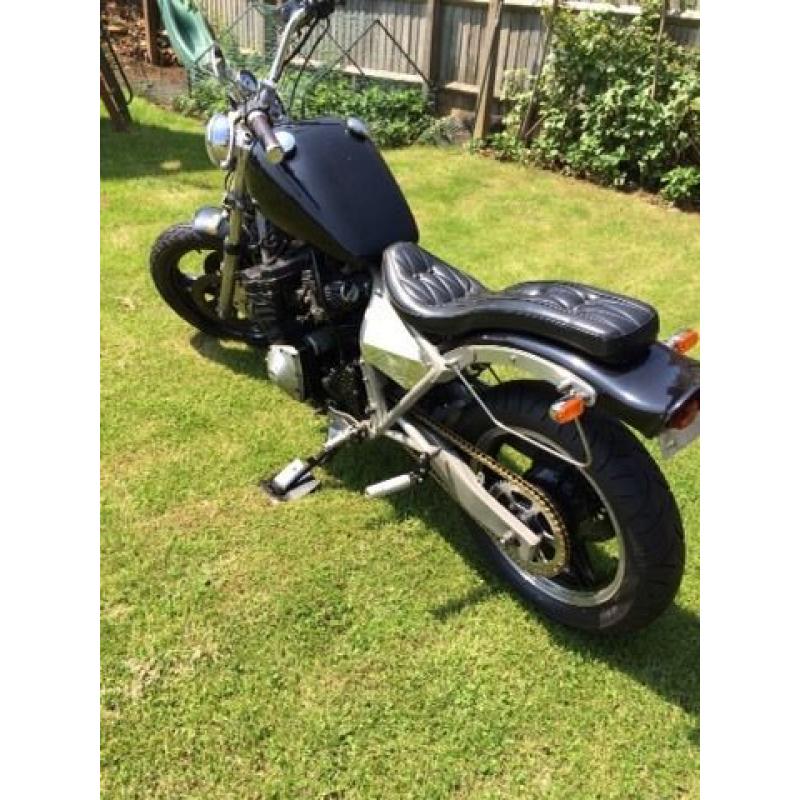 Custom bobber chop