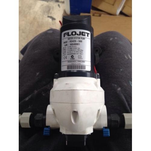 Caravan water pump
